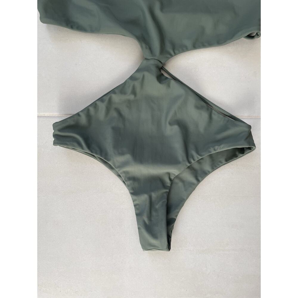 Aila Blue Swim One Piece Swimsuit Monokini Mai Beach Summer Resort View 4